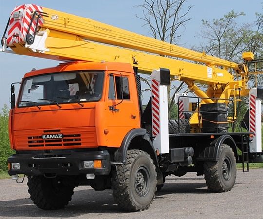 Аренда автовышки в Тюмени и  Тюменской области